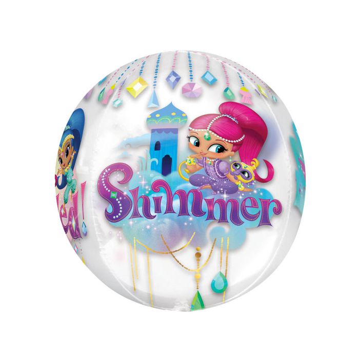 Palloncini Shimmer E Shine Orbz Pz.1 Cm.38 X Cm.40 Orbz 3d main product photo