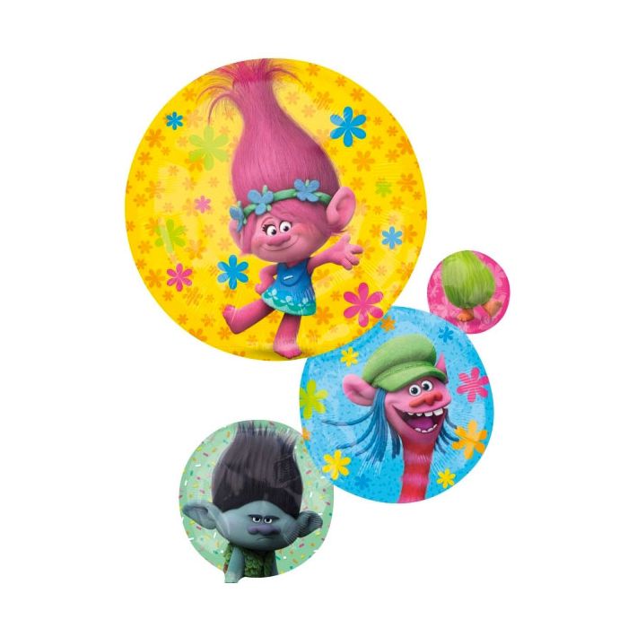Palloncini Trolls Pz.1 Mylar Sagomato Cm.55 X Cm.71 main product photo