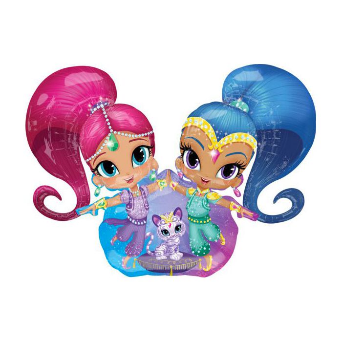 Palloncino Shimmer E Shine Pz.1 Mylar Airwalkers Cm.134 X Cm.111 main product photo