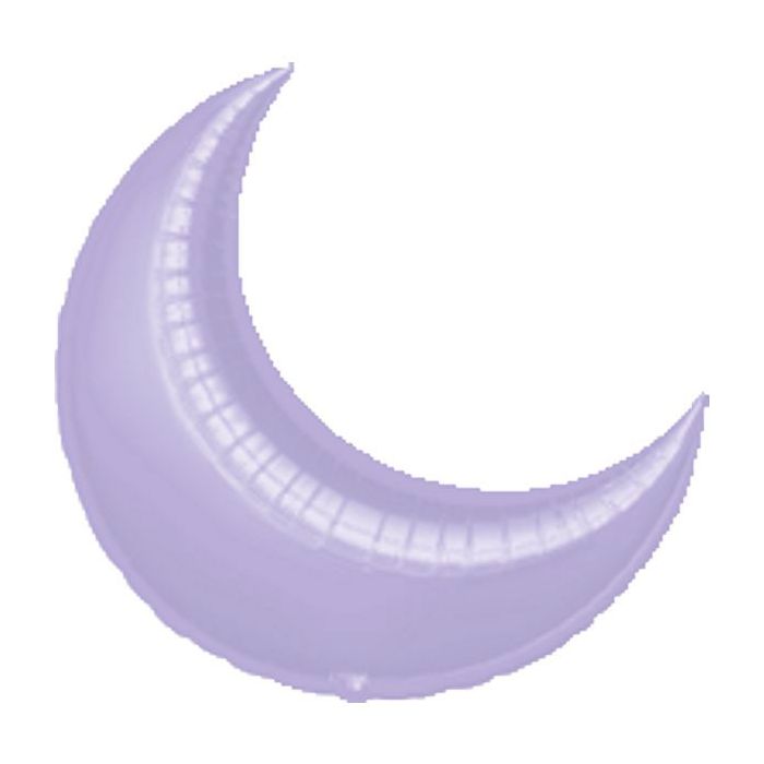 Palloncino Luna Lilla (35") Pz.3 Mylar Luna 35" Cm.90 main product photo