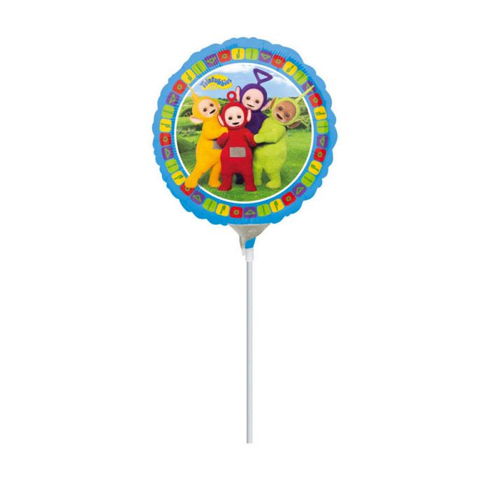 Palloncini Teletubbies Pz.5 Mylar Tondo 9" Cm.23 Da Saldare Esclusa Bacchetta main product photo
