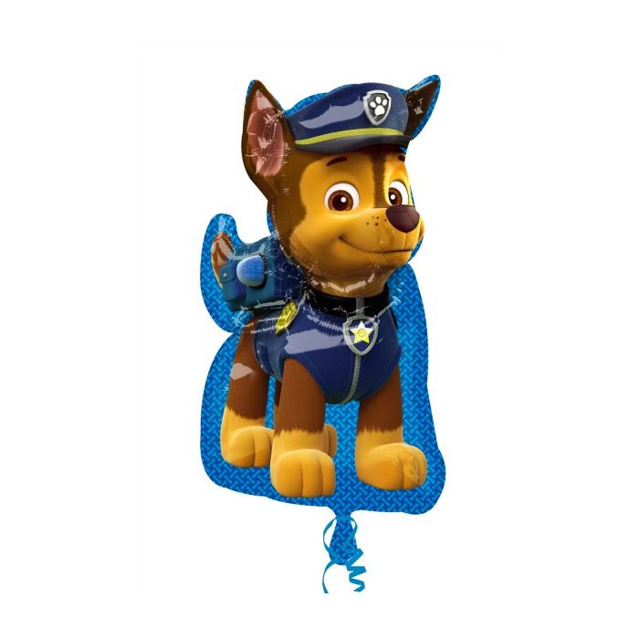 Palloncini Paw Patrol Chase Pz.1 Mylar Sagomato Cm.58 X Cm.78 main product photo