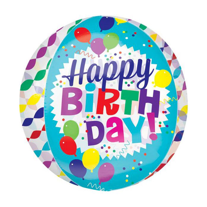 Palloncino Compleanno Orbz Pz.1 Mylar 3d Orbz Cm.38 X Cm.40 main product photo