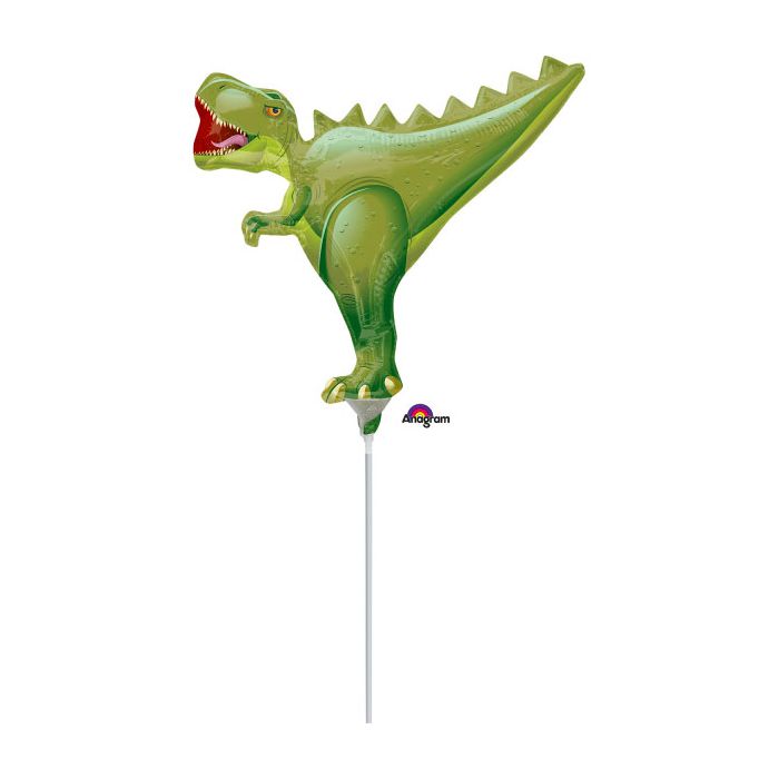 Palloncino Dinosauro Pz.5 Mylar Mini Shape Da Saldare Esclusa Bacchetta main product photo