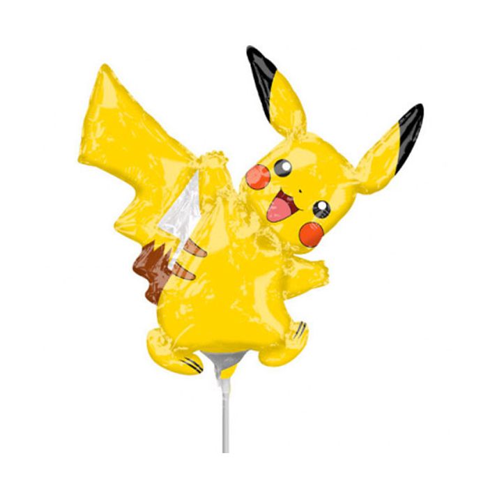 Palloncini Pokemon Pikachu Pz.5 Mylar Mini Shape Da Saldare Esclusa Bacchetta main product photo