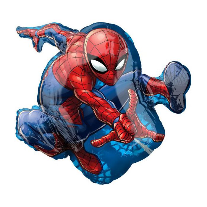 Palloncini Spiderman Pz.1 Mylar Sagomato Cm.43 X Cm.73 main product photo