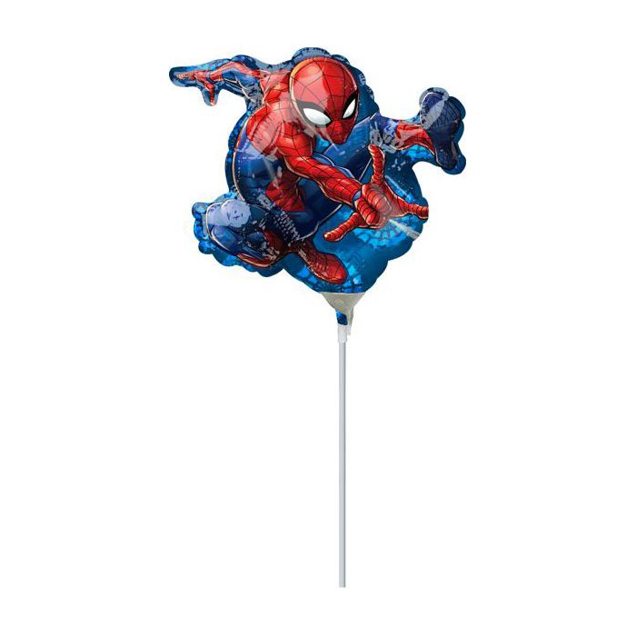 Palloncini Spiderman Pz.5 Mylar Mini Shape Da Saldare Esclusa Bacchetta main product photo
