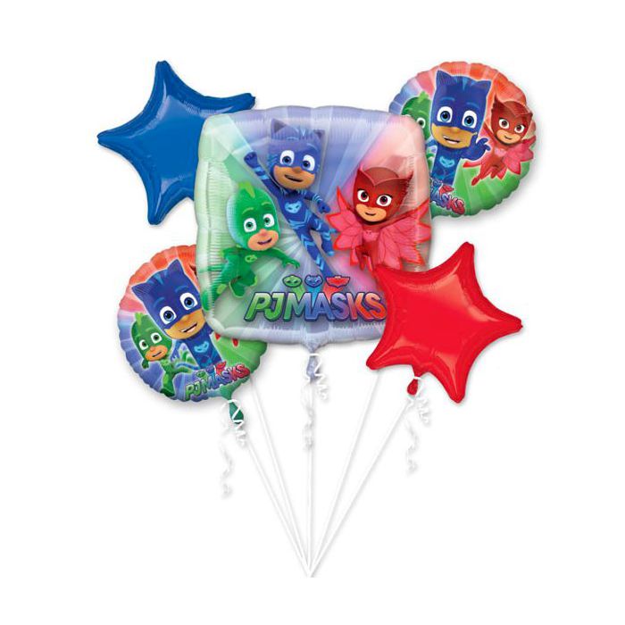 Palloncino Super Pigiamini Bouquet Mylar Bouquet Pz.5 main product photo