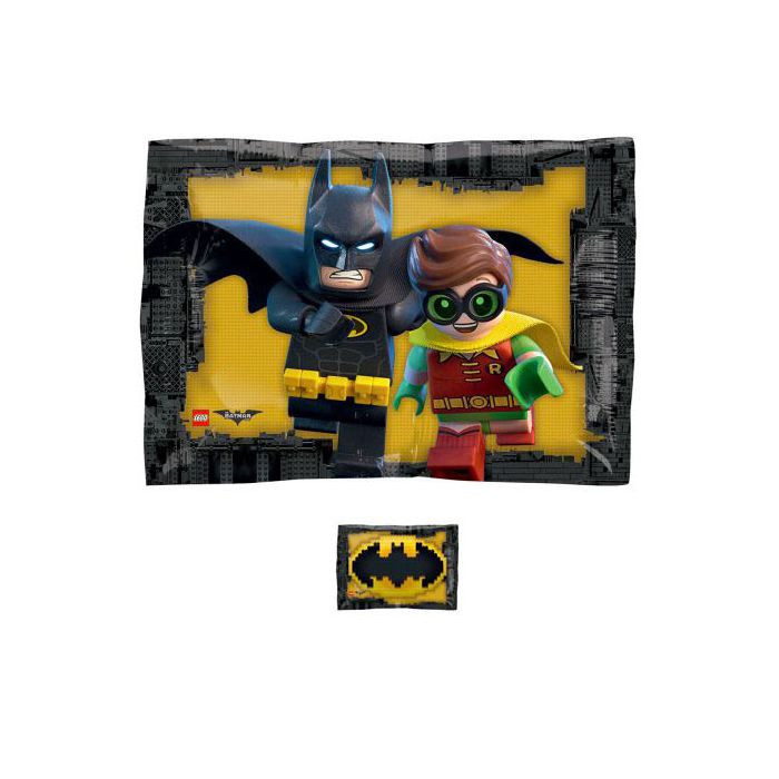 Palloncini Batman Lego Pz.1 Mylar Rettangolare Cm.40 X Cm.30 main product photo