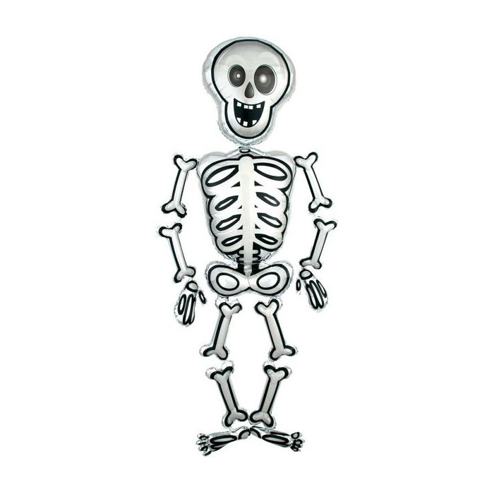 Palloncini Scheletro Mr.skelly Pz.1 Mylar Airwalker Cm.78 X Cm.193 main product photo