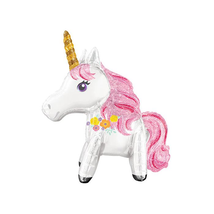 Palloncino Magical Unicorn Pz.1 Mylar Multiballoon Cm.55 X Cm.63 Gonfiaggio Ad Aria - No Gas Elio main product photo