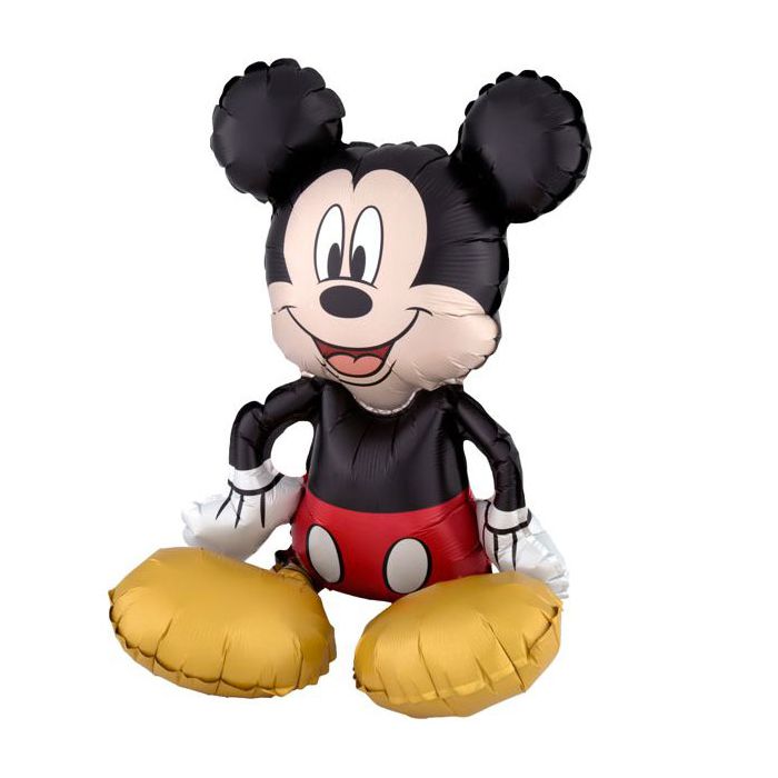 Palloncino Topolino Disney Pz.1 Decor 18"/45cm W X 18"/45cm H Gonfiaggio Ad Aria - No Gas Elio main product photo