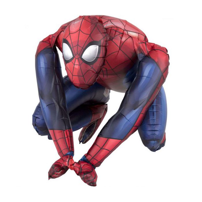 Palloncino Spiderman Pz.1 Decor 15"/38cm W X 15"/38cm H Gonfiaggio Ad Aria - No Gas Elio main product photo