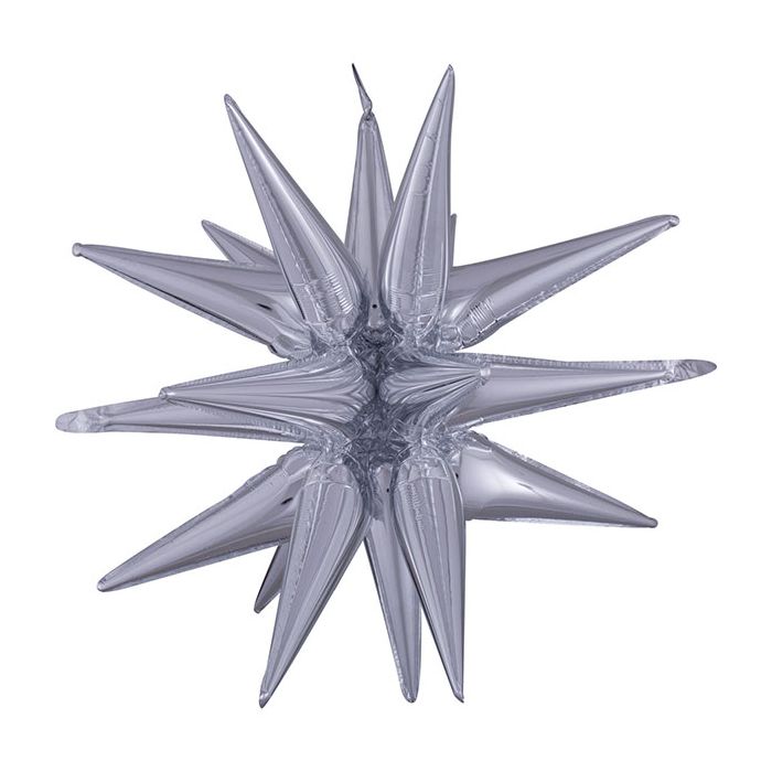 Palloncino Multi Magic Star Argento Pz.1 Mylar Multi Magic Star Cm.76 X Cm.88 main product photo