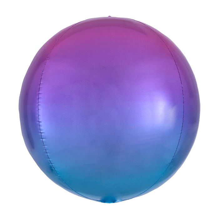 Palloncino Orbz Rosa E Blu Pz.1 Mylar 3d Orbz Cm.38 X Cm.40 main product photo