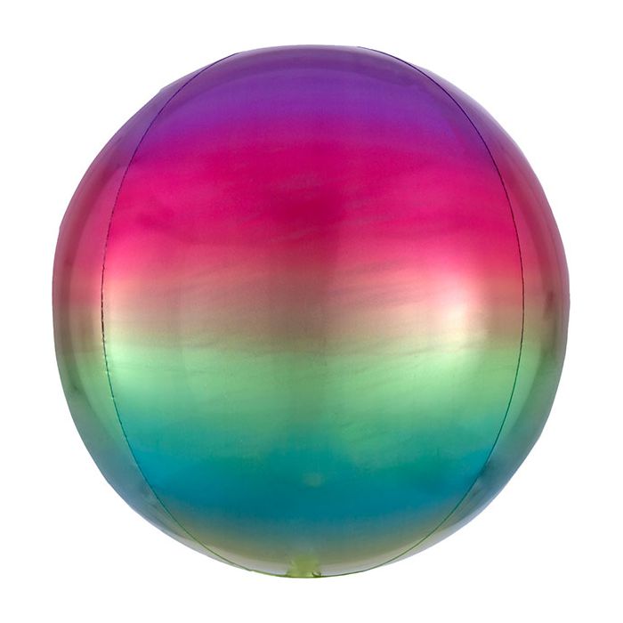 Palloncino Orbz Arcobaleno Pz.1 Mylar 3d Orbz Cm.38 X Cm.40 main product photo