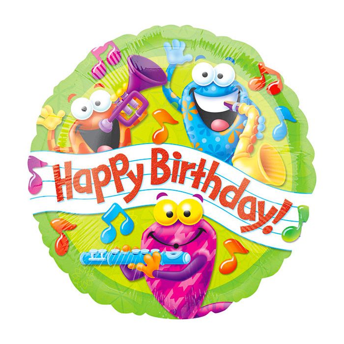 Palloncini Compleanno Rane Pz.1 Mylar Tondo 17" Cm.45 main product photo