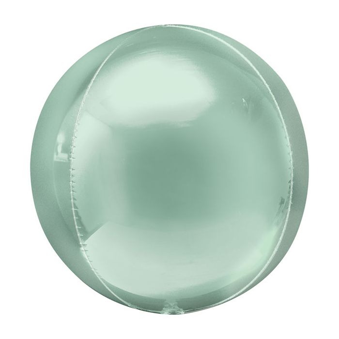 Palloncino Orbz Verde Menta Pz.1 Mylar 3d Orbz Cm.38 X Cm.40 main product photo