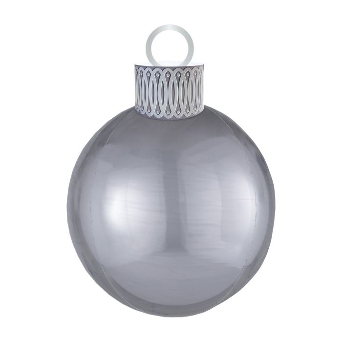 Palloncino Palla Natale Argento Pz.1 main product photo