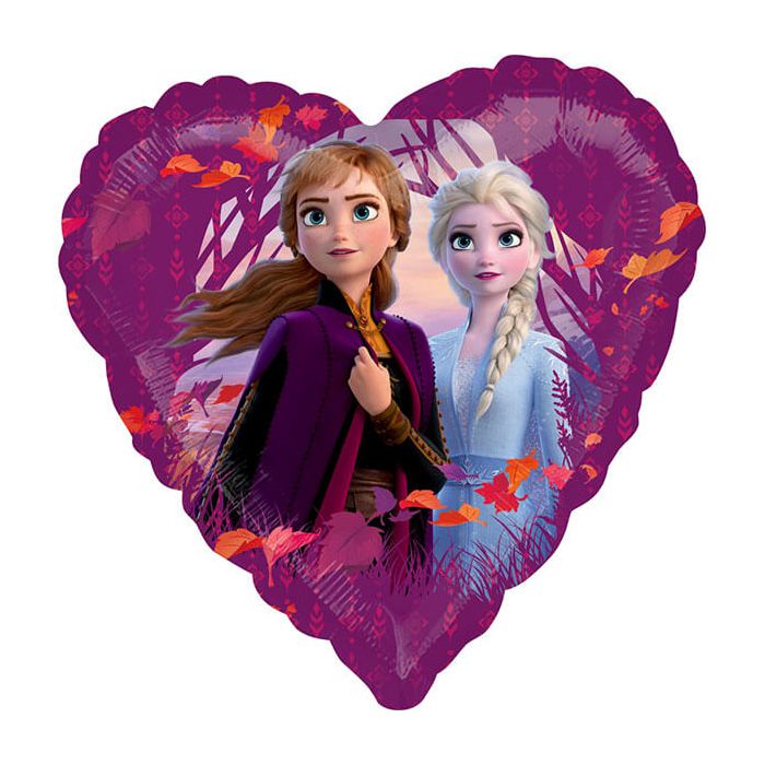 Palloncini Frozen 2 Pz.1 Mylar Cuore 18" Cm.45 main product photo