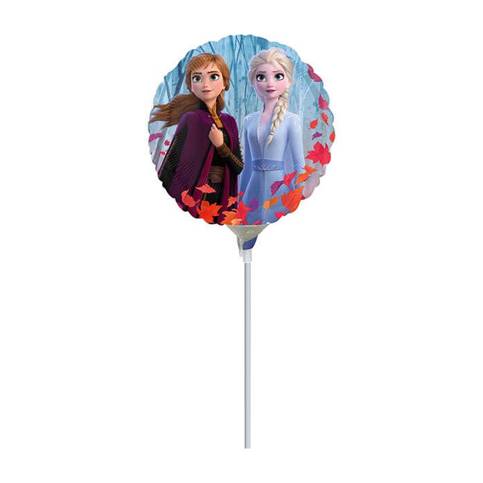Palloncini Frozen 2 Pz.5 Mylar Mini 9" Cm.23 Da Saldare Esclusa Bacchetta main product photo