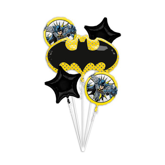 Palloncini Batman Bouquet Mylar Bouquet Pz.5 main product photo