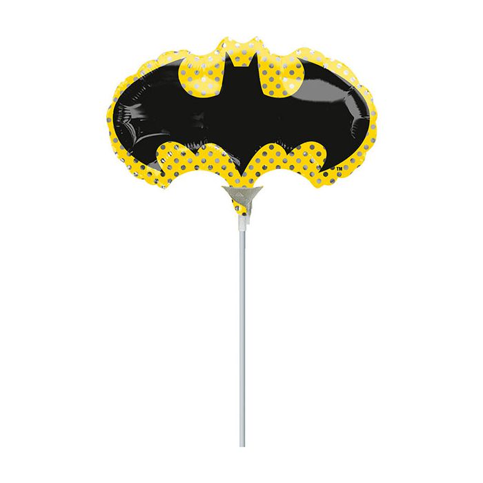 Palloncino Batman Pz.5 Mylar Mini Shape Da Saldare Esclusa Bacchetta main product photo