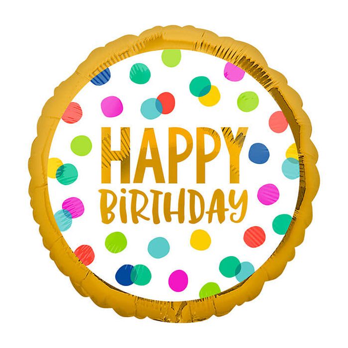 Palloncini compleanno dots pz.1 main product photo