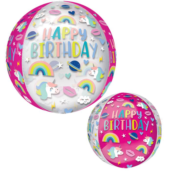 Palloncino Unicorno Trendy Orbz Pz.1 main product photo