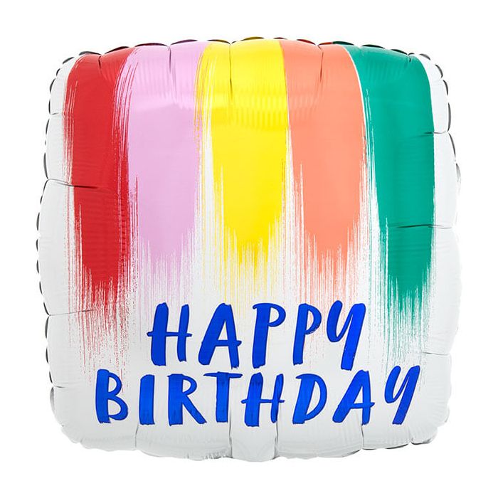 Palloncini compleanno a pennello pz.1 main product photo