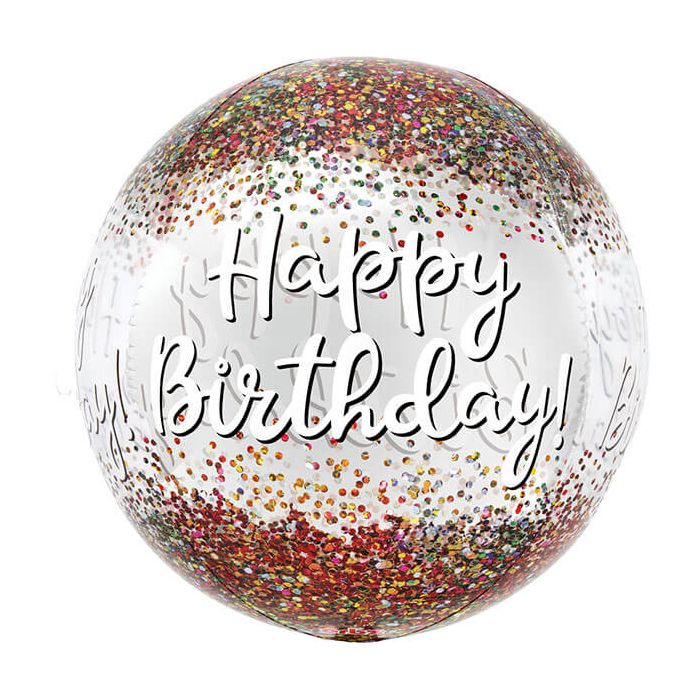 Palloncino compleanno paillettes pz.1 main product photo