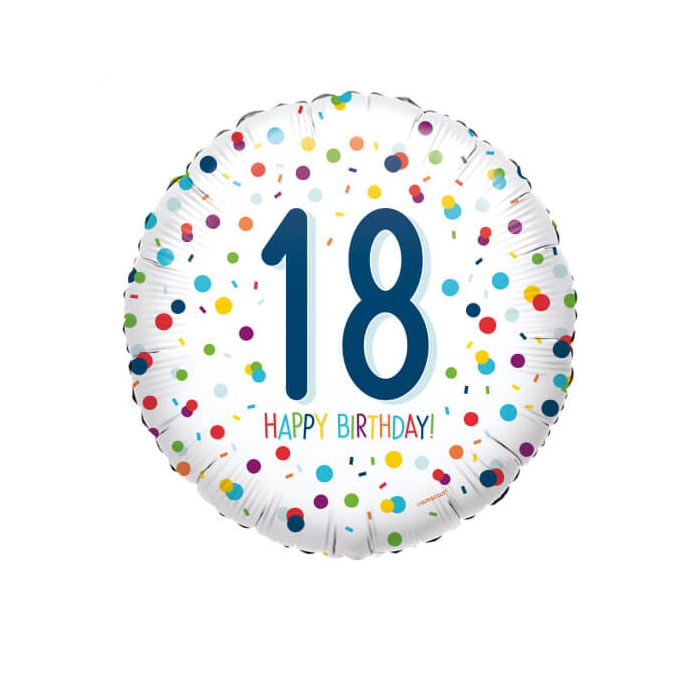 Palloncini 18 Compleanno Confetti Pz.1 main product photo