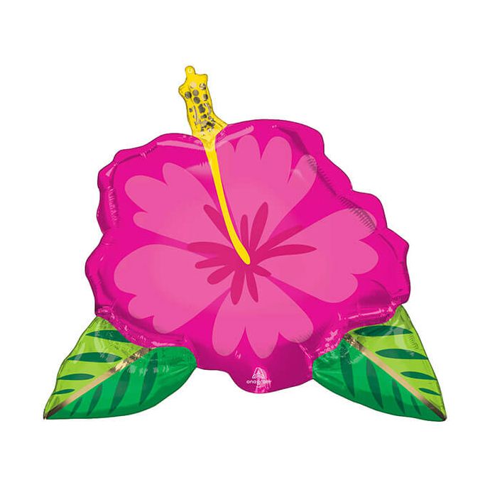 Palloncino fiore hibiscus tropicale pz.1 main product photo
