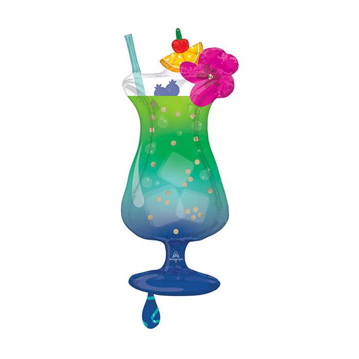 Palloncino cocktail tropicale pz.1 main product photo