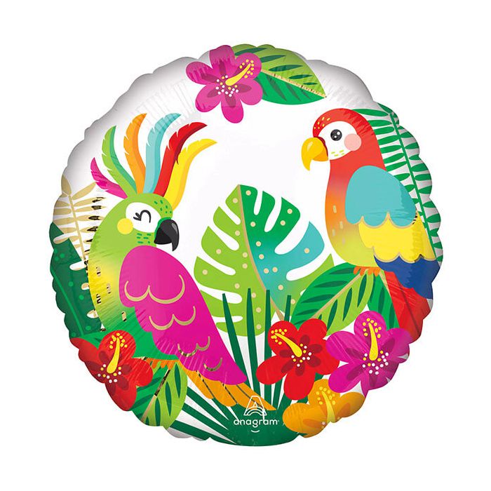 Palloncino pappagallo tropicale pz.1 main product photo