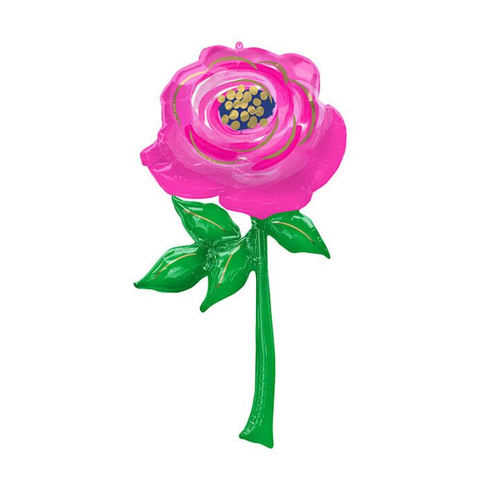 Palloncino Rosa Fuxia Dipinta Pz.1 main product photo