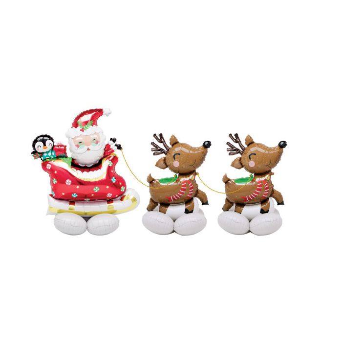 Palloncino Slitta Babbo Natale Pz.1 main product photo