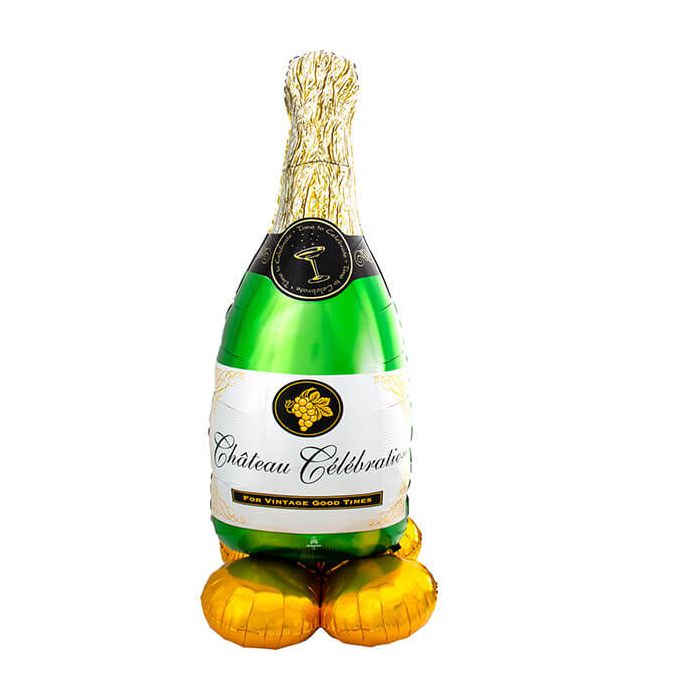 Palloncino Bottiglia Spumante Pz.1 Airloonz 139cm main product photo