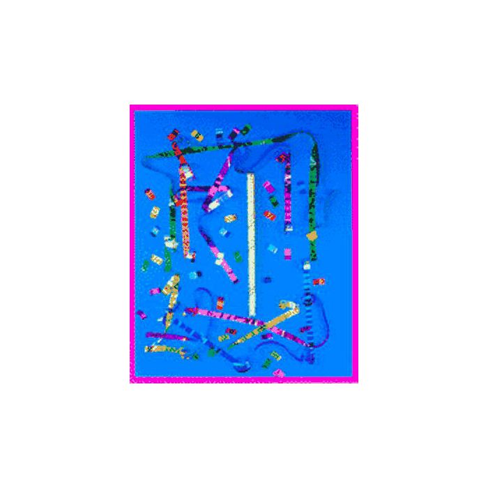 Metallic streamers w bubbles - cannone main product photo