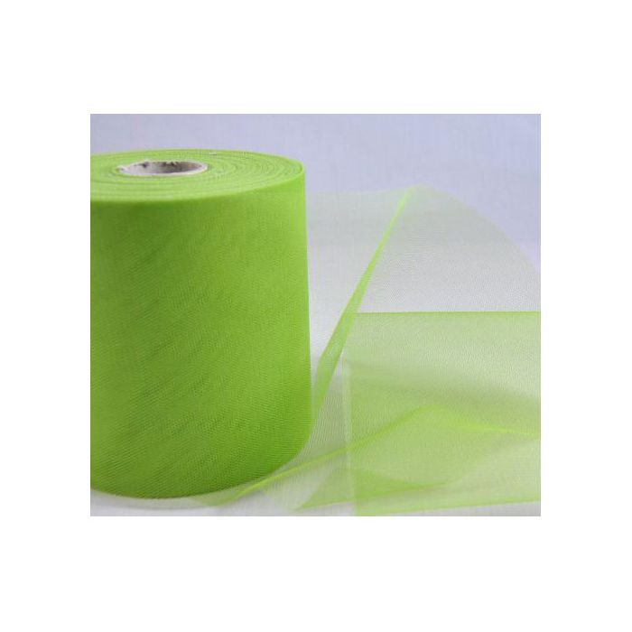 Tulle verde lime pz.1, H. CM.12.5 X MT.100 main product photo