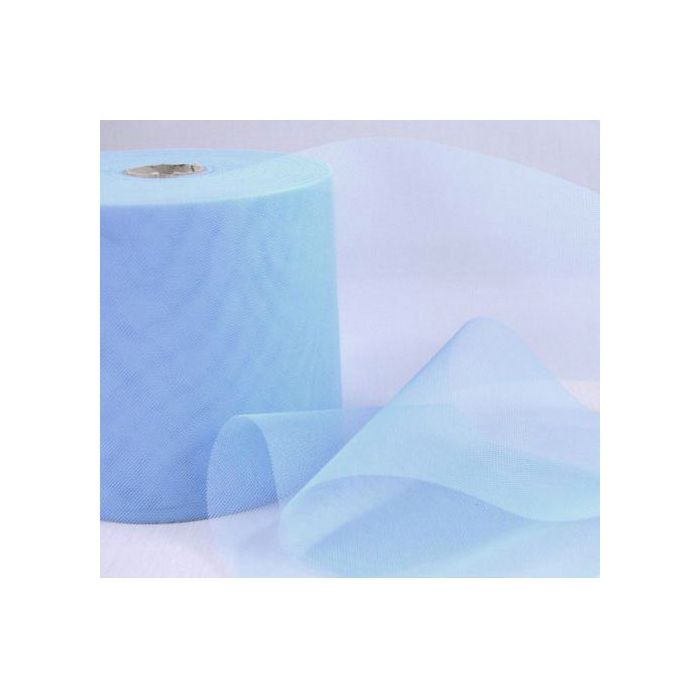 Tulle celeste pz.1, H. CM.12.5 X MT.100 main product photo