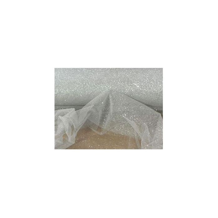 Tulle glitter argento pz.1, H. CM.12.5 XMT.100 main product photo
