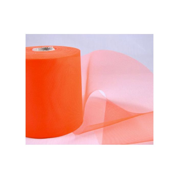 Tulle arancio pz.1, H. CM.25 X MT.100 main product photo