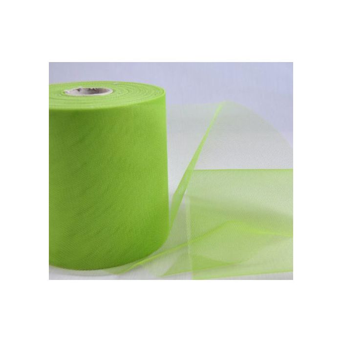 Tulle verde lime pz.1, H. CM.25 X MT.100 main product photo