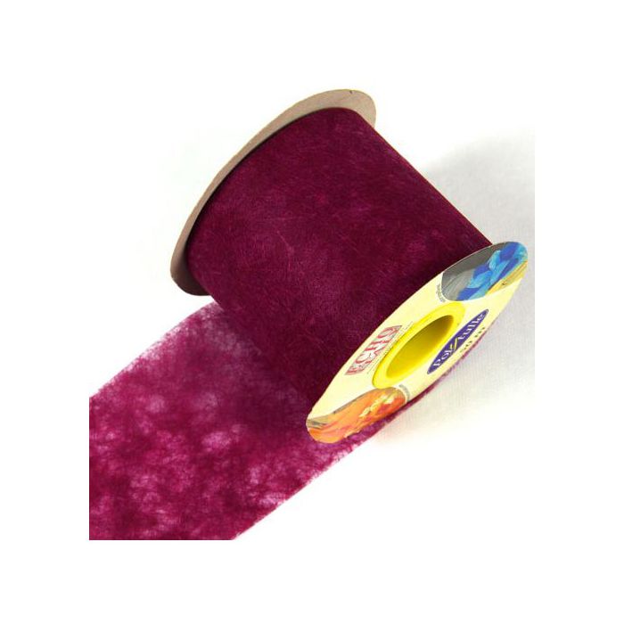 Nastro polytulle bordeaux pz.1, H.CM.8.5 X MT.50 main product photo