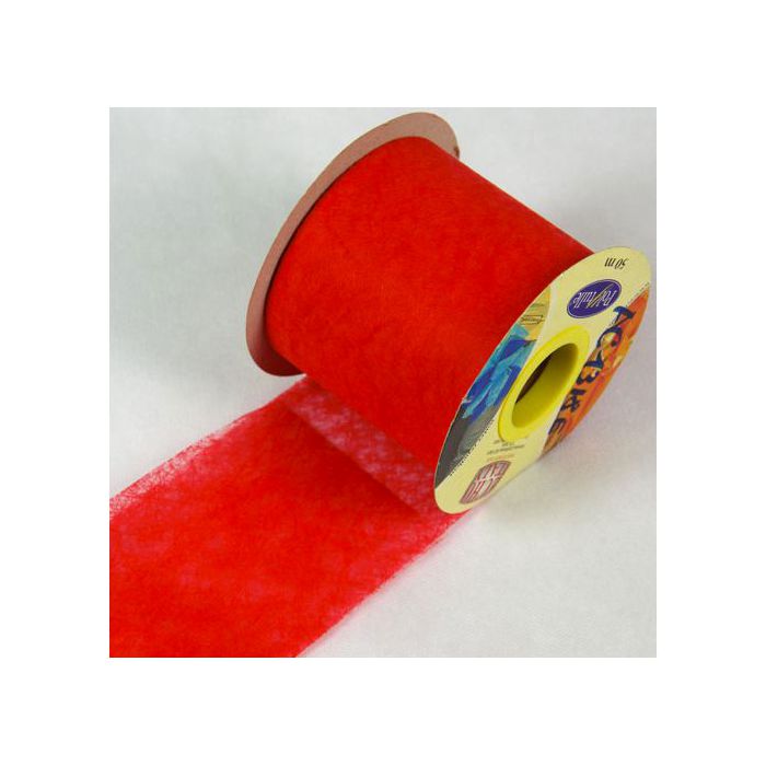 Nastro polytulle rosso pz.1, H.CM.8.5 X MT.50 main product photo