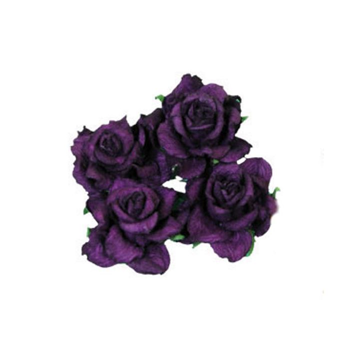 Rose in carta viola pz.4, CM.4 main product photo