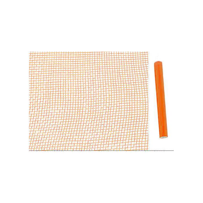 Rotolo rete arancio pz.1, DECOFLOWERS CM.55 X 9.1 MT main product photo