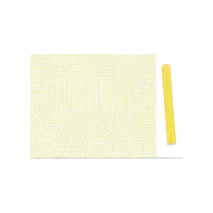 Rotolo rete giallo chiaro pz.1, DECOFLOWERS CM.55 X 9.1 MT main product photo