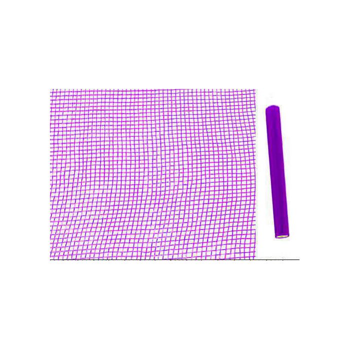 Rotolo rete viola pz.1, DECOFLOWERS CM.55 X 9.1 MT main product photo